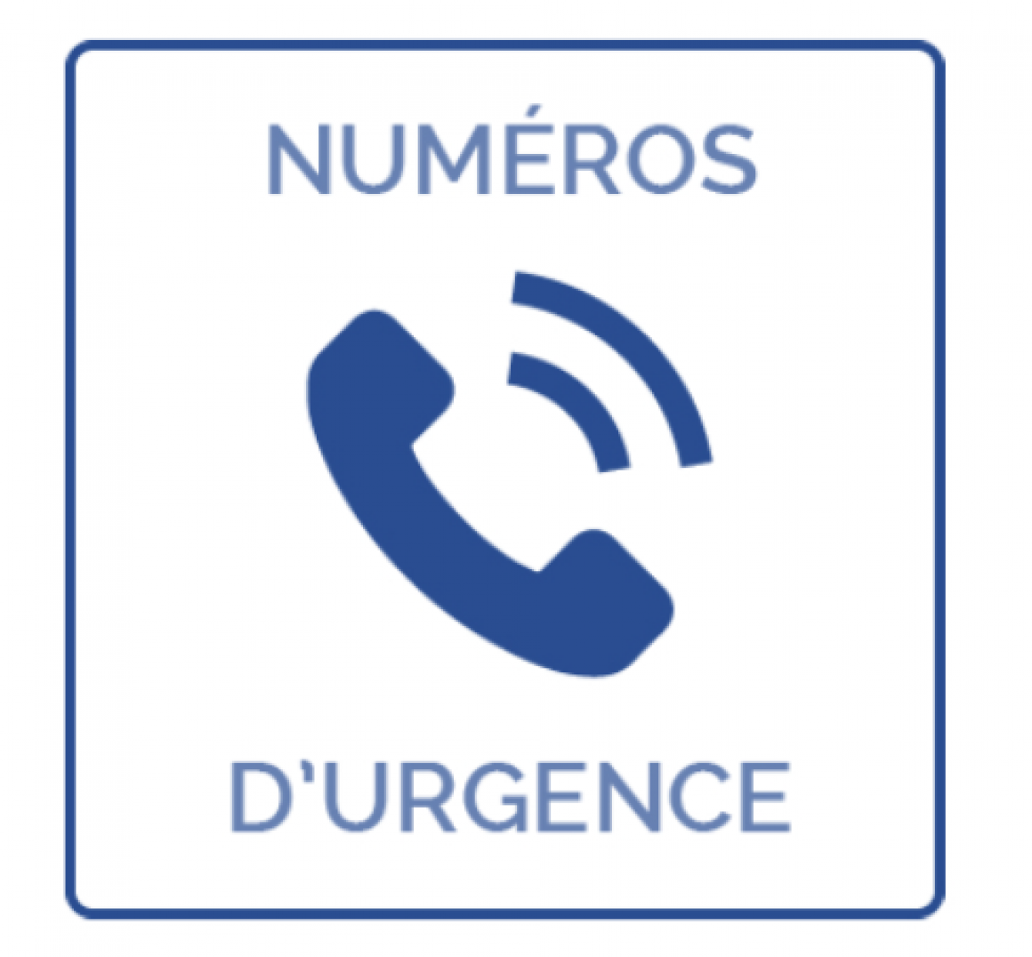 Numéros à connaître en cas d'urgence